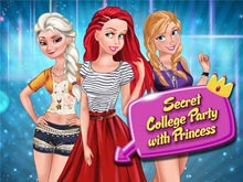 Secret College Party With Princess