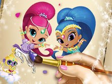 Shimmer and Shine Coloring Book