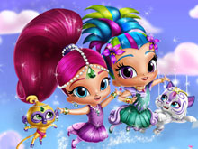 Shimmer and Shine Dress up