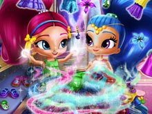 Shimmer and Shine Wardrobe Cleaning