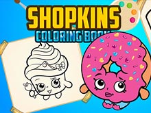 Shopkins Coloring Book