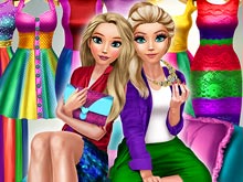 Sisters Rainbow Fashion