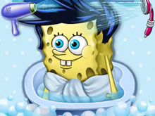 Spongebob Baby Bathing