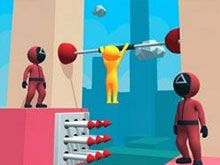 Squidly Escape Fall Guy 3D