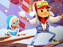 Subway Surfers Winter Holiday