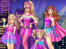 Super Barbie Sisters Transform