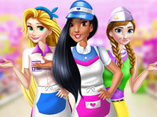 Super Market Cashier Girl