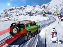 SUV Snow Driving 3d