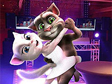 Talking Tom and Angela Dance