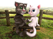 Talking Tom and Talking Angela Love Story