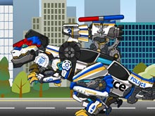 Tyrabo Double Cops Dino Robot