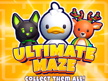 Ultimate maze! Collect them all!