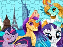 Unicorns Travel The World Puzzle