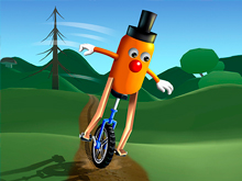 Unicycle Balance 3D