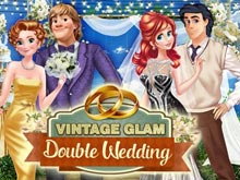 Vintage Glam Double Wedding