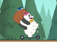 We Bare Bears: Scooter-Streamers