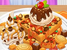 Yummy Waffle Ice Cream
