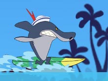 Zig and Sharko Insane Wave Ride
